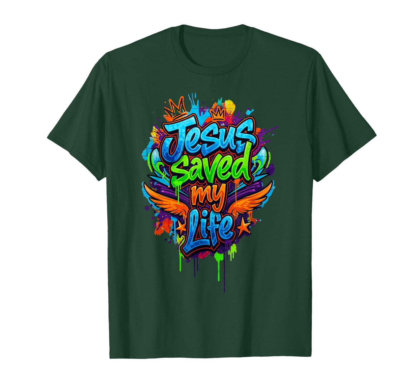 Jesus Christ Saved My Life Christian Gift for Women Men T-Shirt