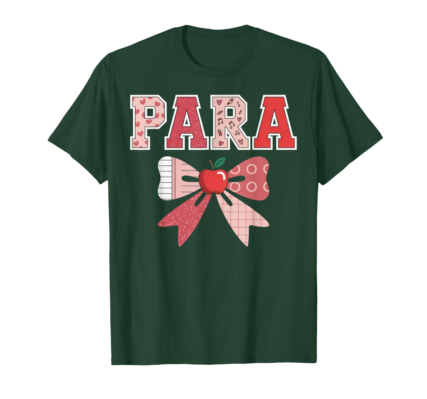 para Educator Pride for Teachers in Fun School Colors T-Shirt