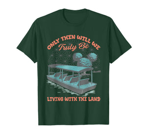 Epcot Boat Nature Truly Living with The Land T-Shirt