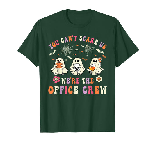 Halloween You Can't Scare Us We're The Office Crew Team T-Shirt
