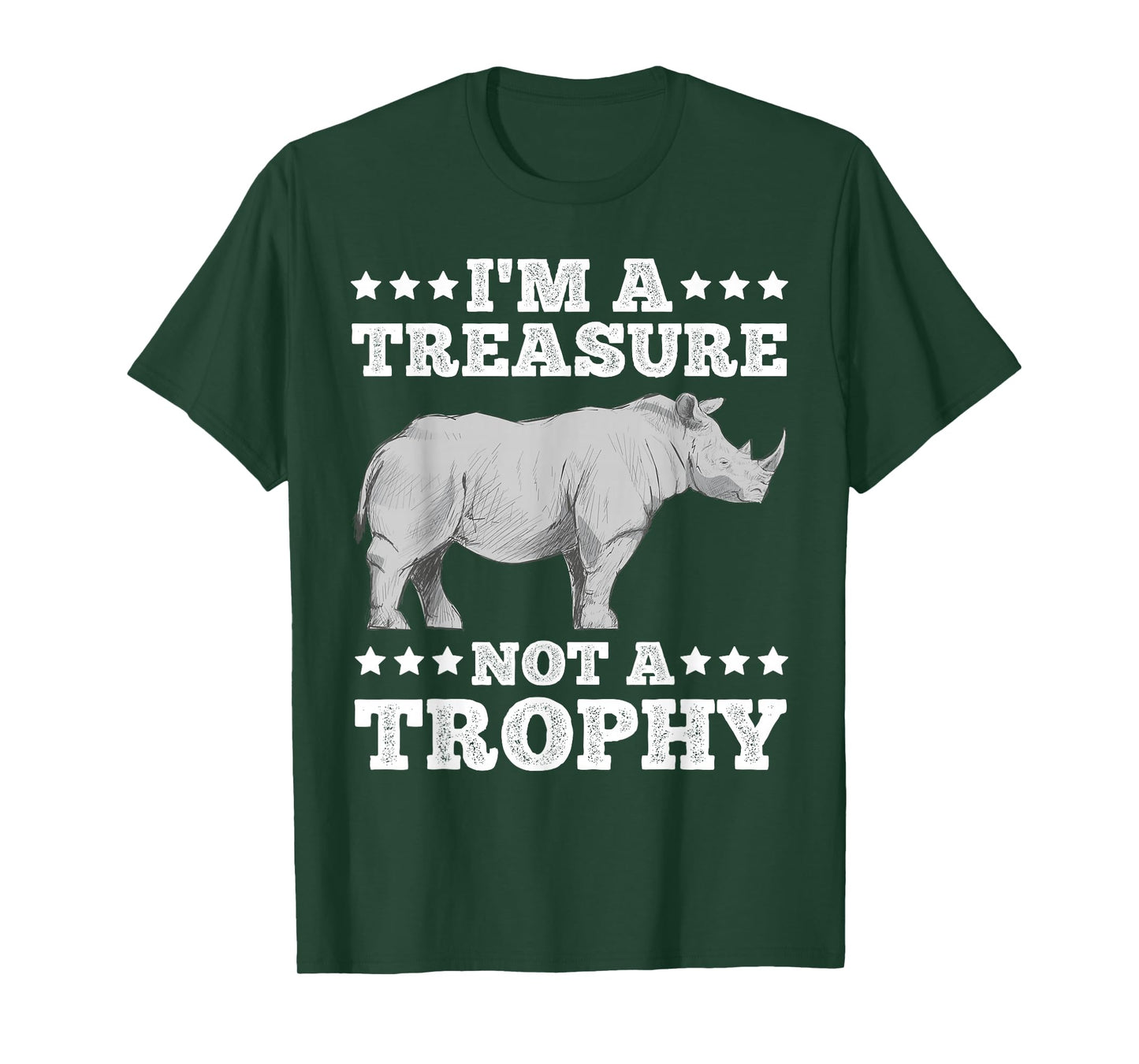 Cool Rhino Art for Men Women African Rhinoceros Rhino Lover T-Shirt