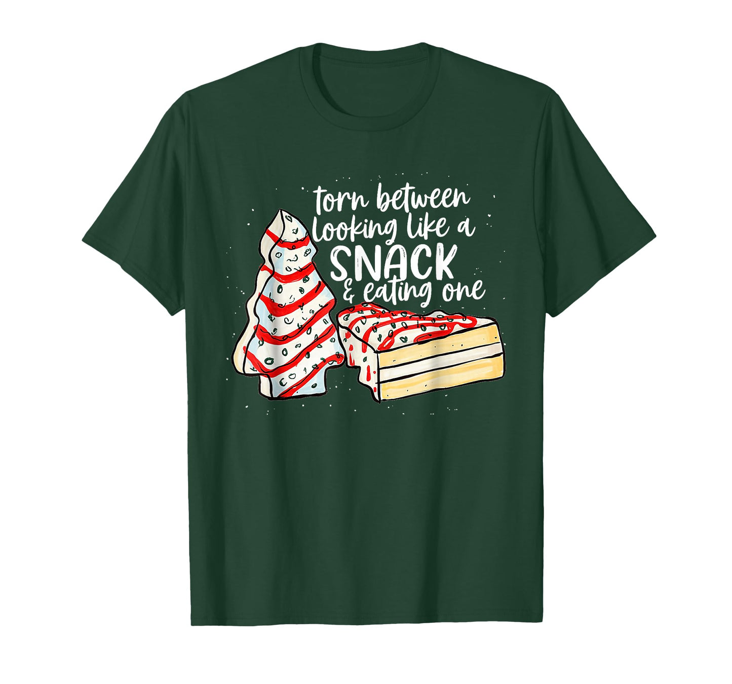 Torn Between Looking Like A Snack & Eating One Christmas T-Shirt