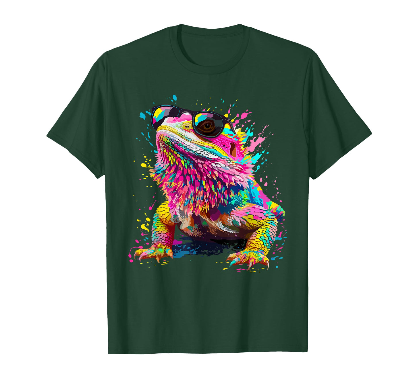 Bearded Dragon Art for Men Women Kids Bearded Dragon Lover T-Shirt
