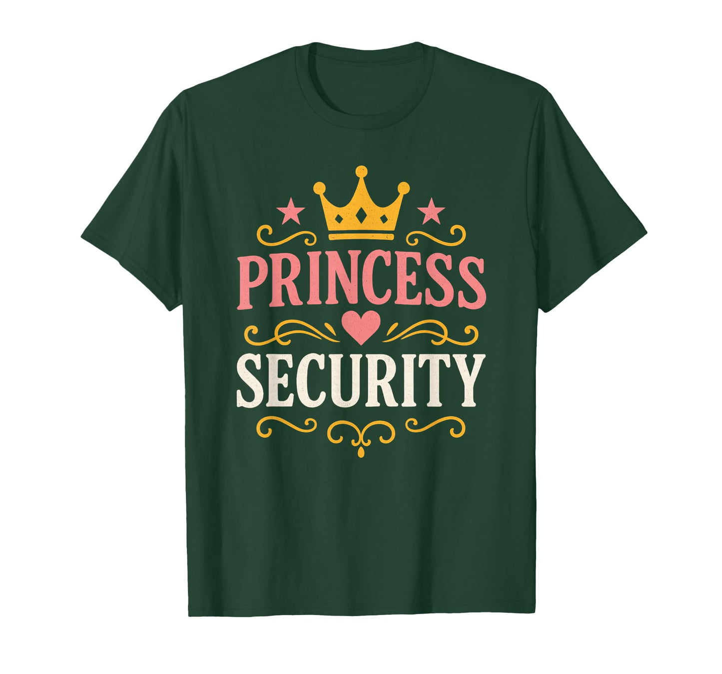 Princess Security Protection Birthday Party T-Shirt