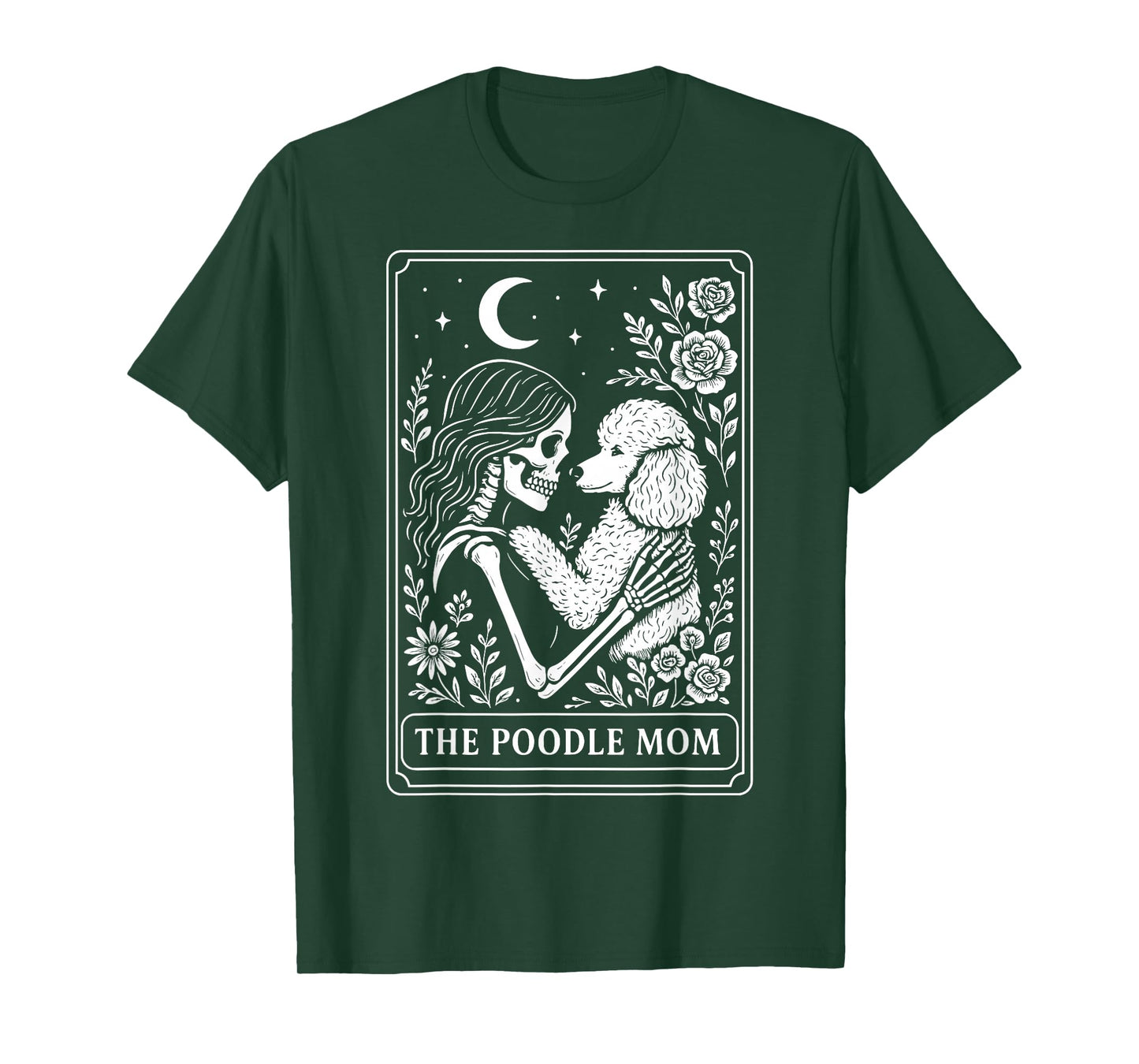 The Poodle Mom Tarot Card T-Shirt