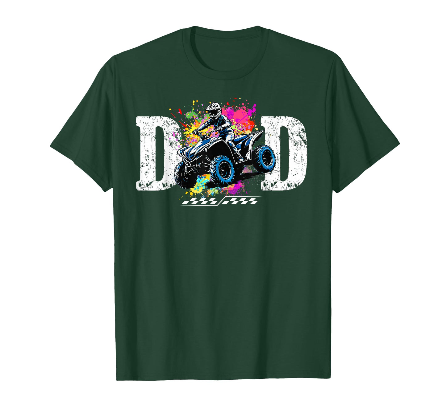 Dad ATV Birthday T-Shirt