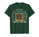 33 Year Old Gifts Vintage 1993 Limited Edition 33rd Birthday T-Shirt