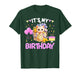 It's My Birthday Cat Lover Cute Girl Bday Family Party T-Shirt