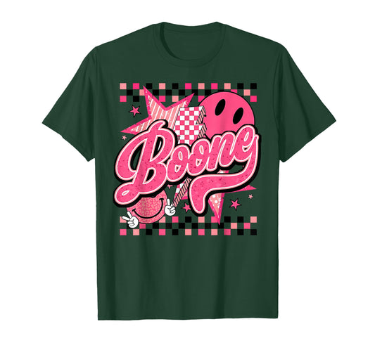 Vintage Boone First Name I Love Boone Groovy 80's T-Shirt