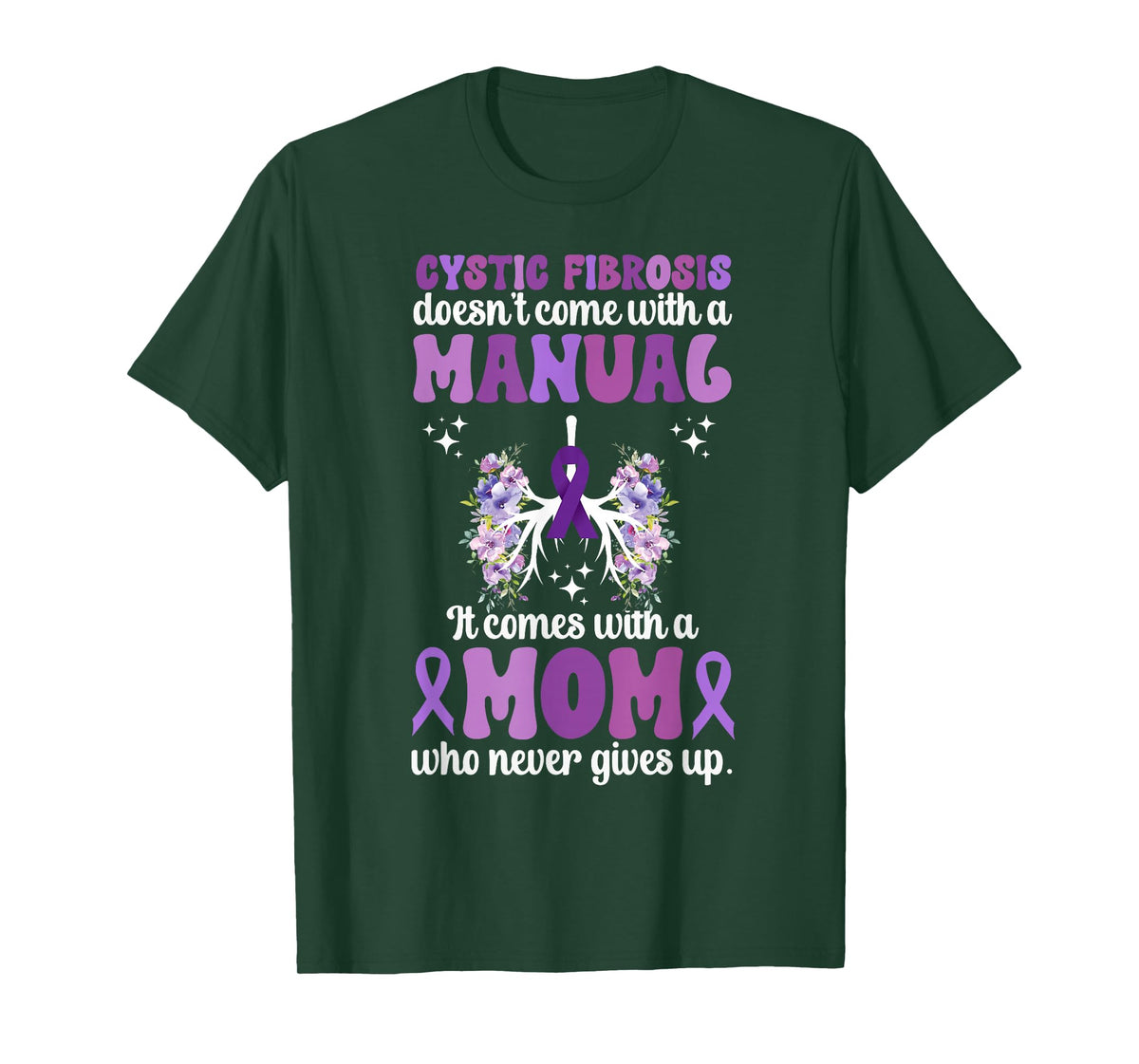Cystic Fibrosis Mom of A Cystic Fibrosis Warrior Mother T-Shirt