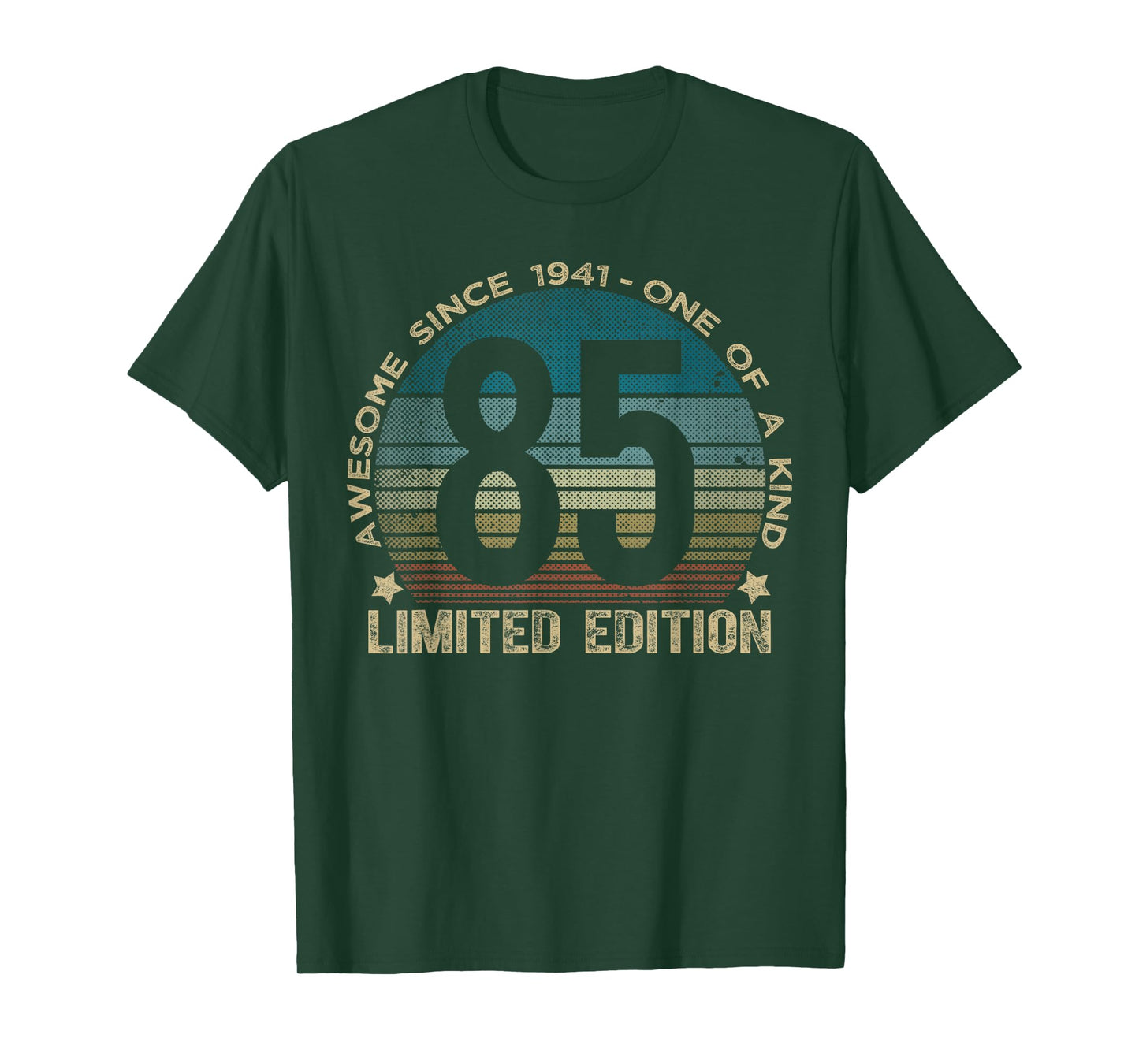 85 Year Old Gifts Vintage 1941 Limited Edition 85th Birthday T-Shirt
