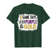 Retro Purple and Gold School or College Sport Game Day Group T-Shirt