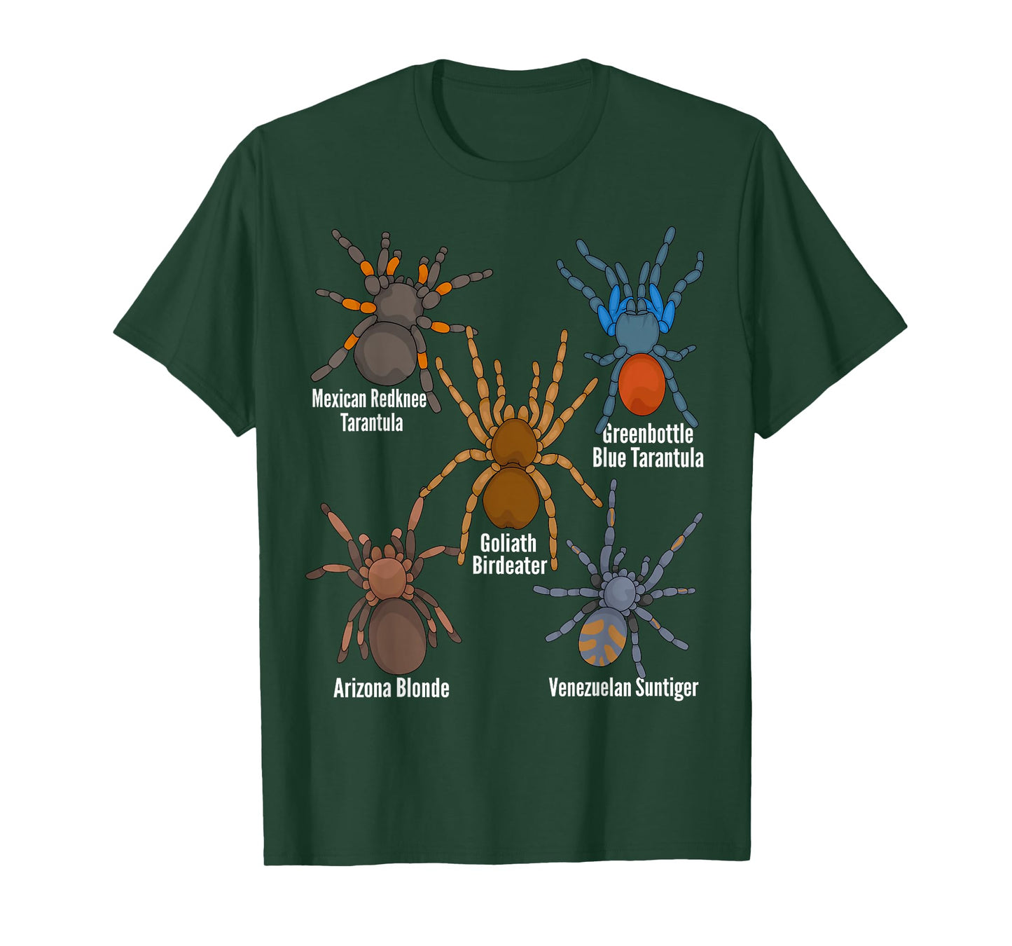Spiders Lover Kids Arthropod Arachnid Tarantula Spider T-Shirt