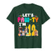 Let's Pawty I'm 12 Year Old Dog Lover 12th Birthday Party T-Shirt