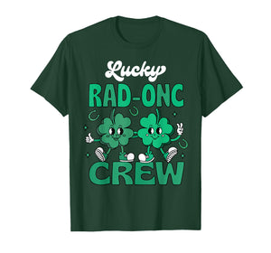 RAD-ONC Crew Oncology Radiation Nurse St. Patrick's Day T-Shirt