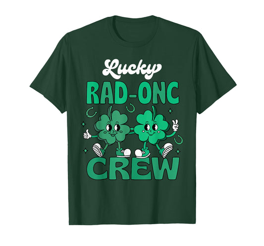 RAD-ONC Crew Oncology Radiation Nurse St. Patrick's Day T-Shirt