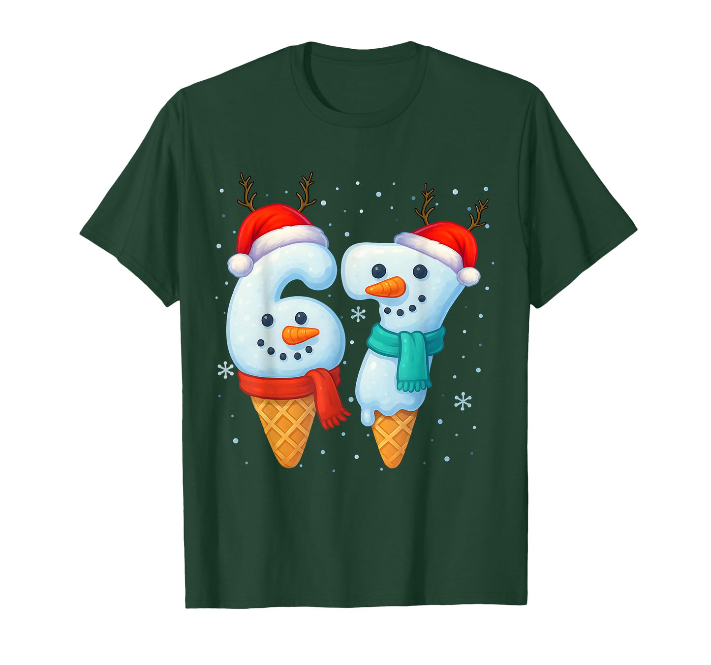 67 Meme Six Seven for Kids Women Men Boys Girls Christmas T-Shirt