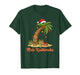 Mele Kalikimaka Hawaiian Christmas Palm Trees T-Shirt