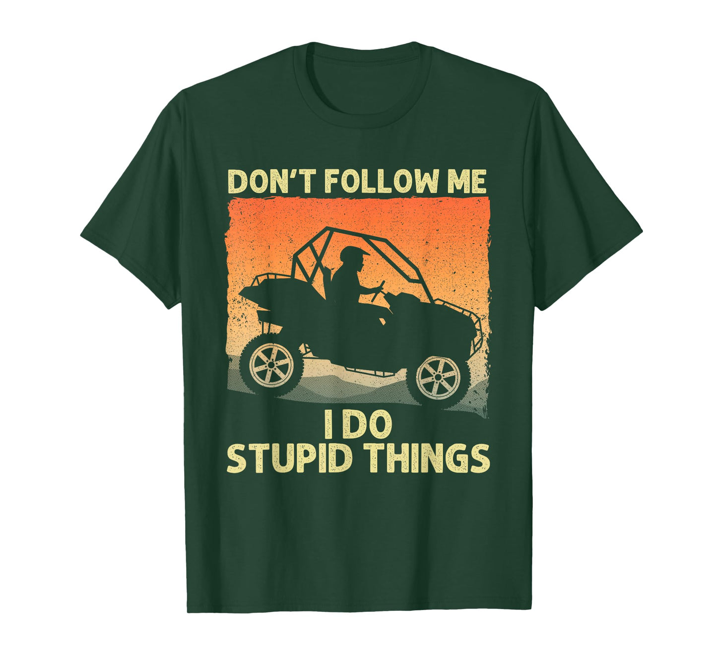 Side-by-Side Design for Men Women UTV ATV SxS Off Road Lover T-Shirt