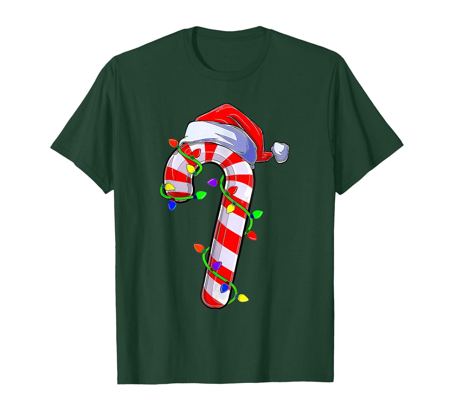 Candy Cane Crew Santa Christmas Kids Boys Girls Gifts T-Shirt
