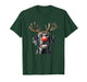 Santa Black Labrador Christmas Black Labrador Dog Mom Pajama T-Shirt
