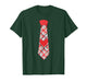 Valentine Heart Plaid Tie Boys Toddler Kids T-Shirt