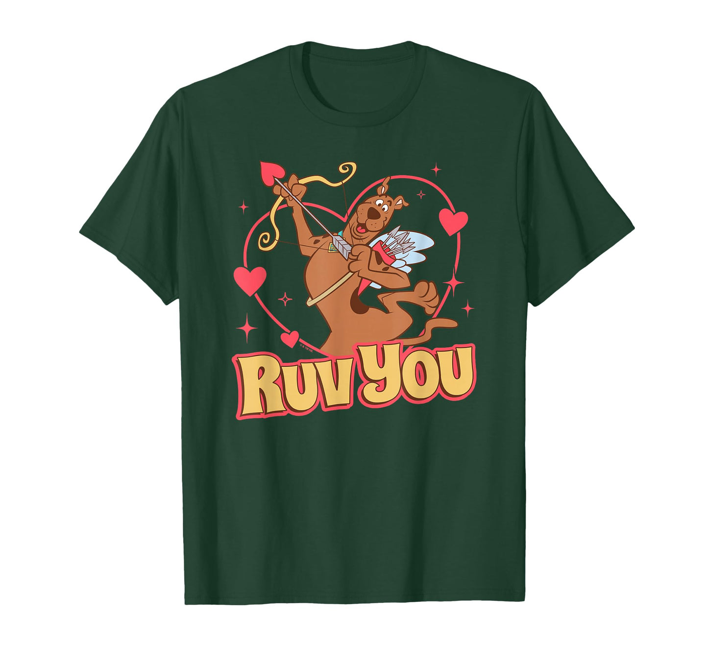 Scooby-Doo Valentine's Day Ruv You Cupid Scooby T-Shirt
