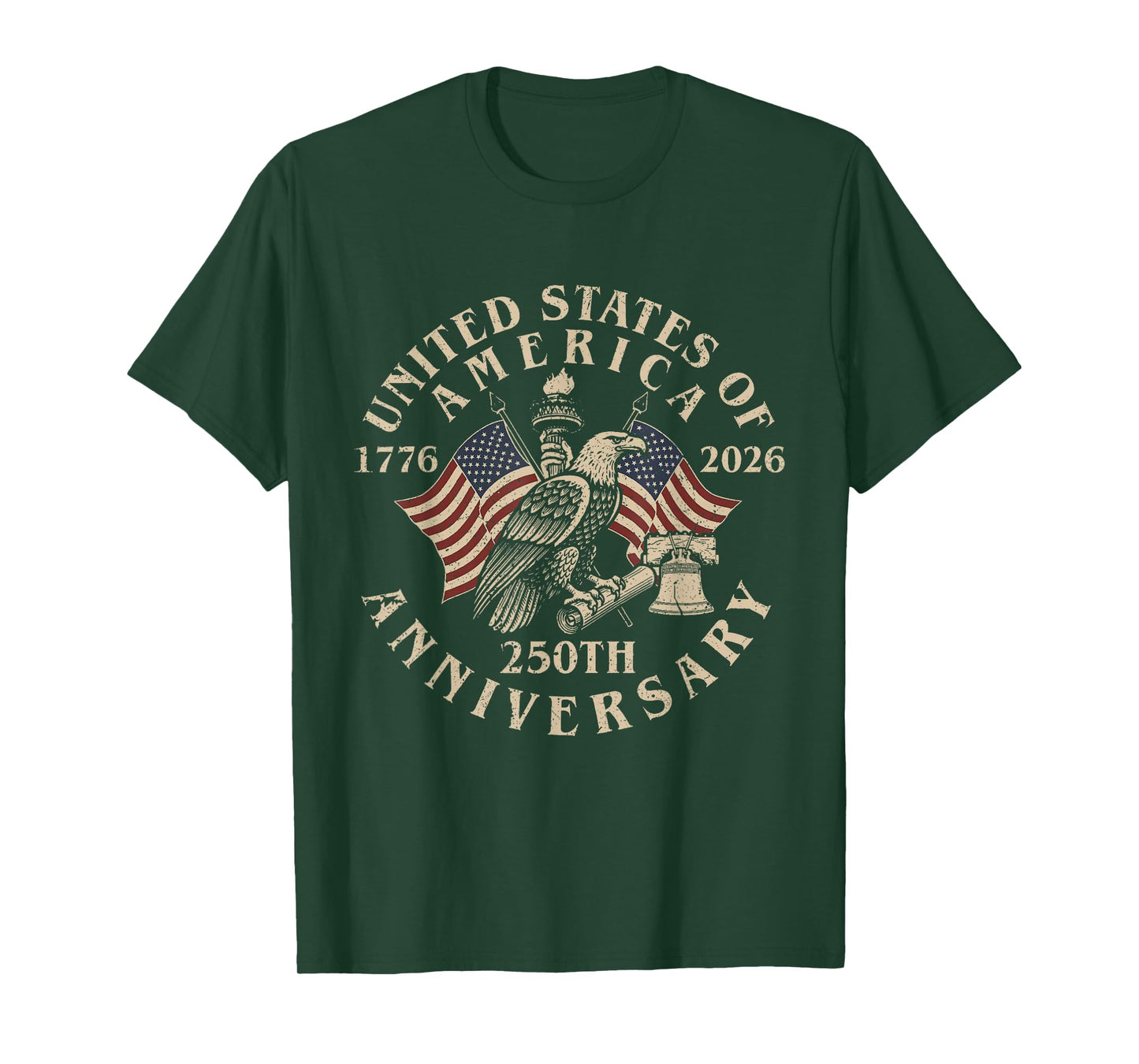 United States of America 250th Anniversary 1776-2026 T-Shirt