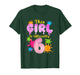 This Girl is Officially 6 Year Old Slime Themed 6th Birthday T-Shirt
