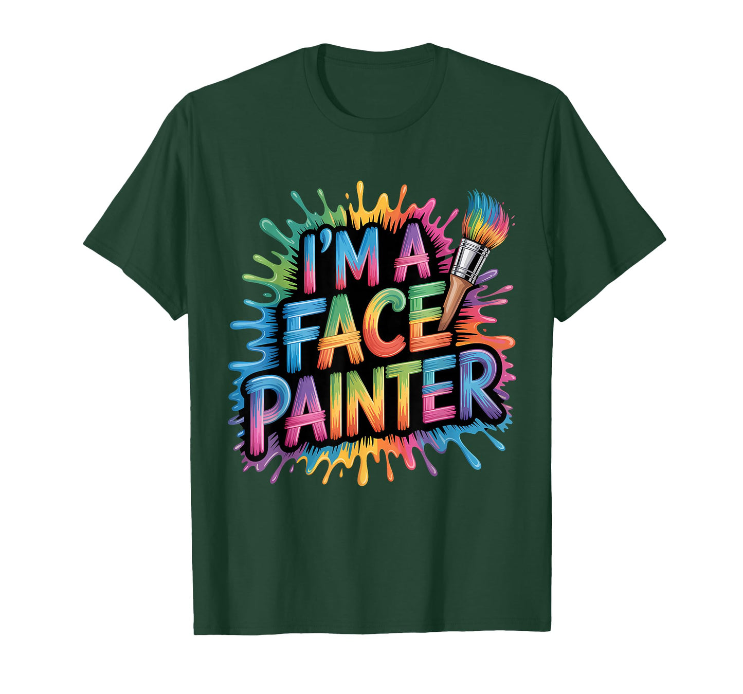 Face Painter Face Paint Face Painting Makeup Artist T-Shirt