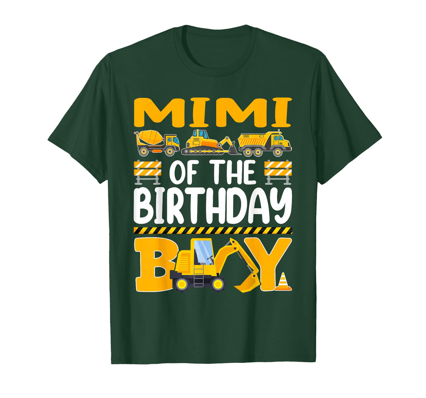 Mimi of The Birthday Boy Construction Birthday Party T-Shirt