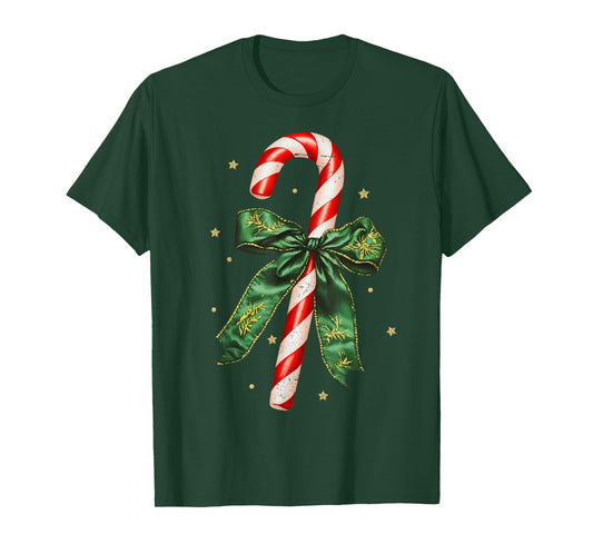 Candy Cane for Youth Women Kids Men Girls Teacher Christmas T-Shirt