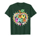 Happy 100 Days of School Apple Pencil Boys Girls Teachers T-Shirt