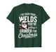 Welder Christmas Funny Grinder Welding Holiday Joke T-Shirt