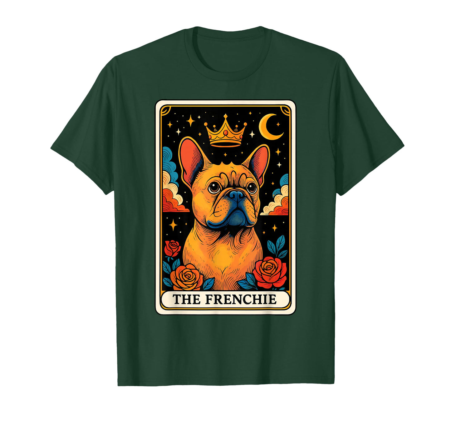 The Frenchie Tarot Card T-Shirt