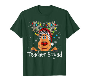 Teacher Squad Reindeer Teacher Christmas Xmas T-Shirt