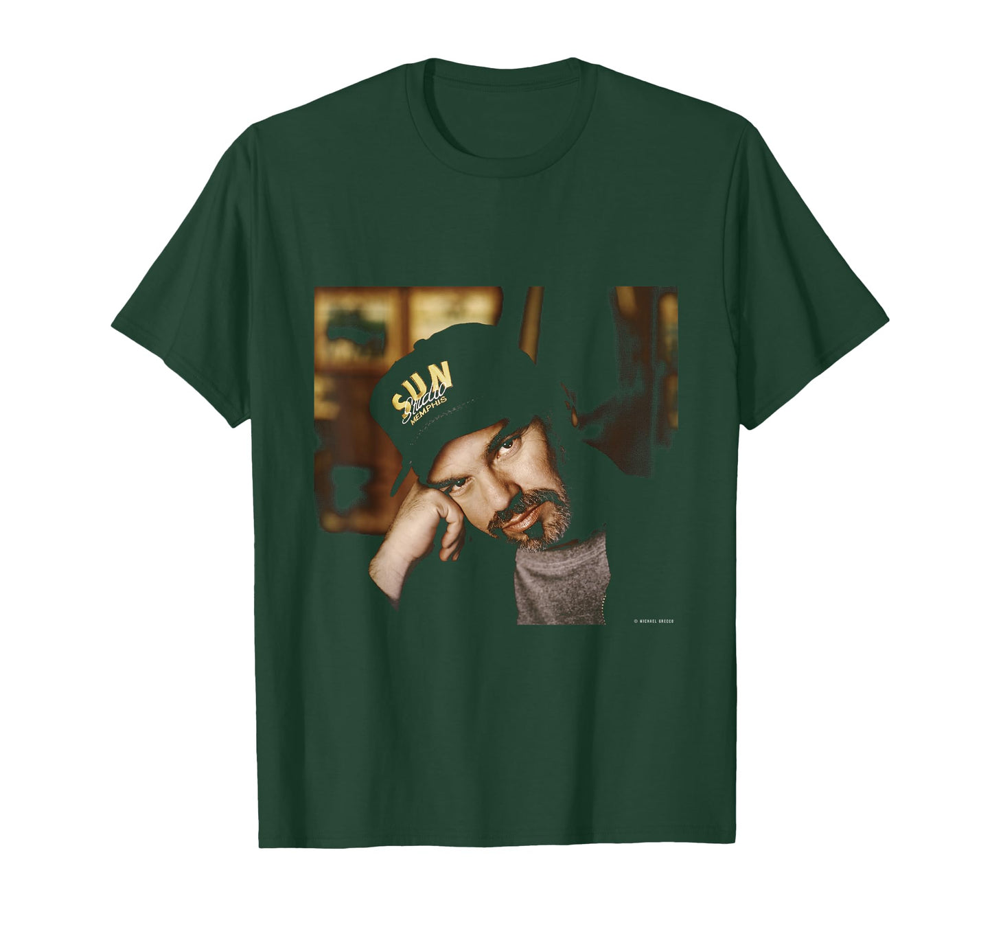 Billy Bob Thornton Bad Santa Sling Blade by Michael Grecco T-Shirt