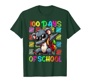 100 Days of School Koala Shirt 100 Days Smarter Koala T-Shirt