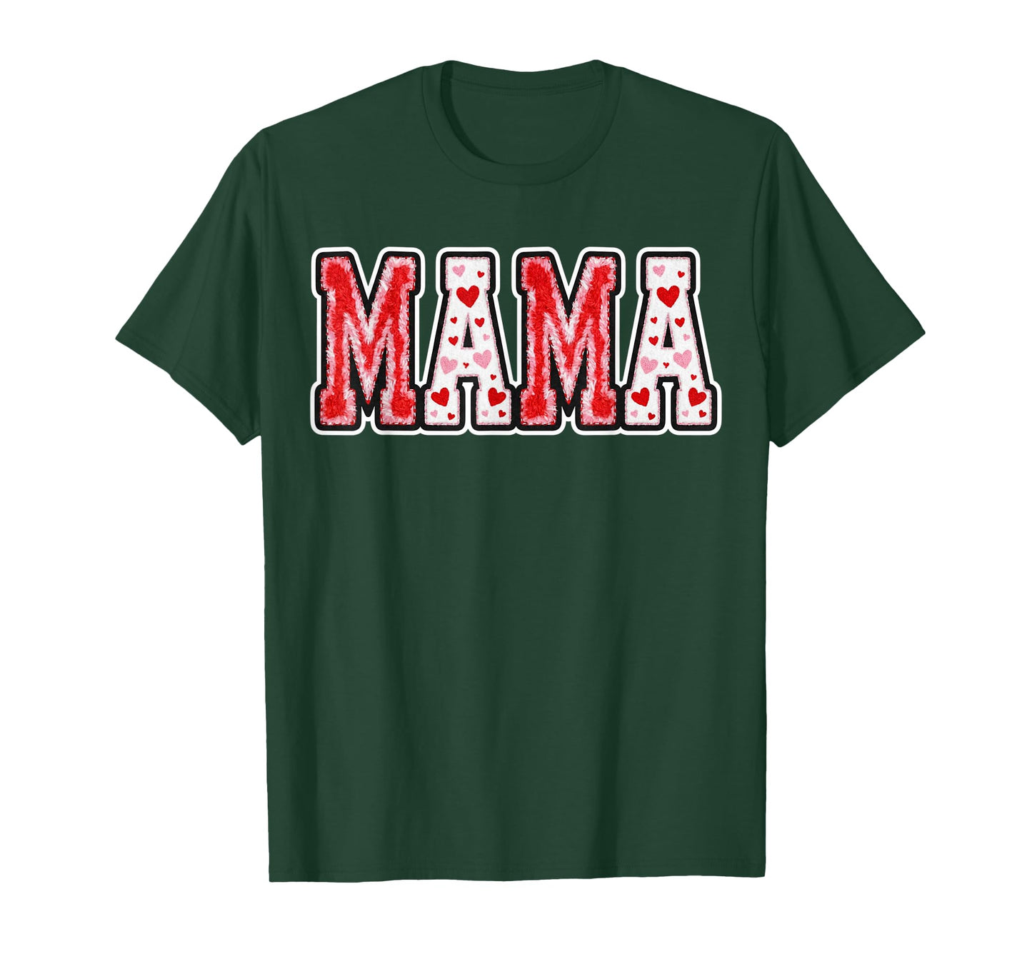 Gifts Love Mother Hearts Mama Valentine Mom Valentines T-Shirt