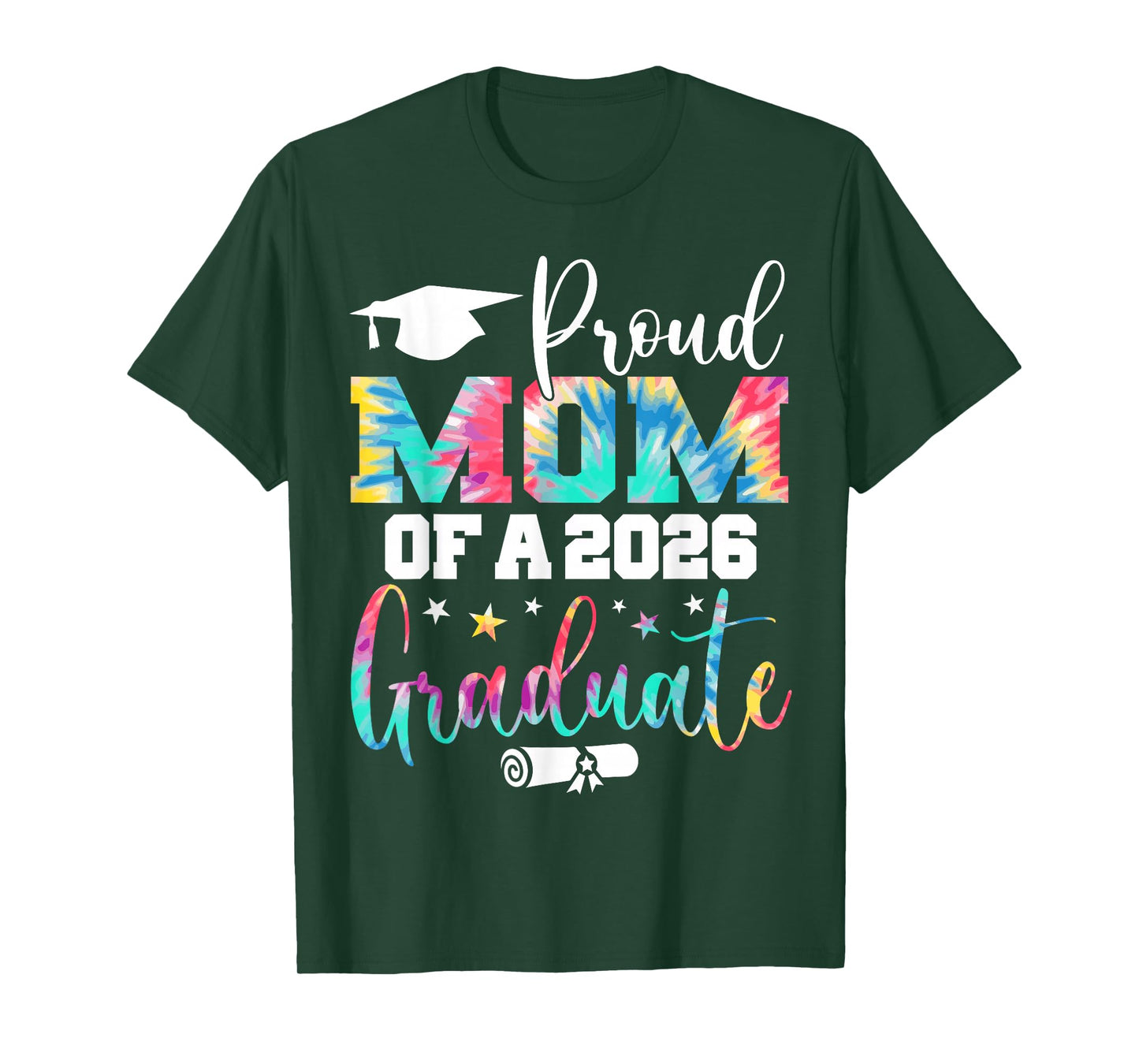 Mom Senior 2026 Proud Mom of A Class of 2026 Graduate T-Shirt
