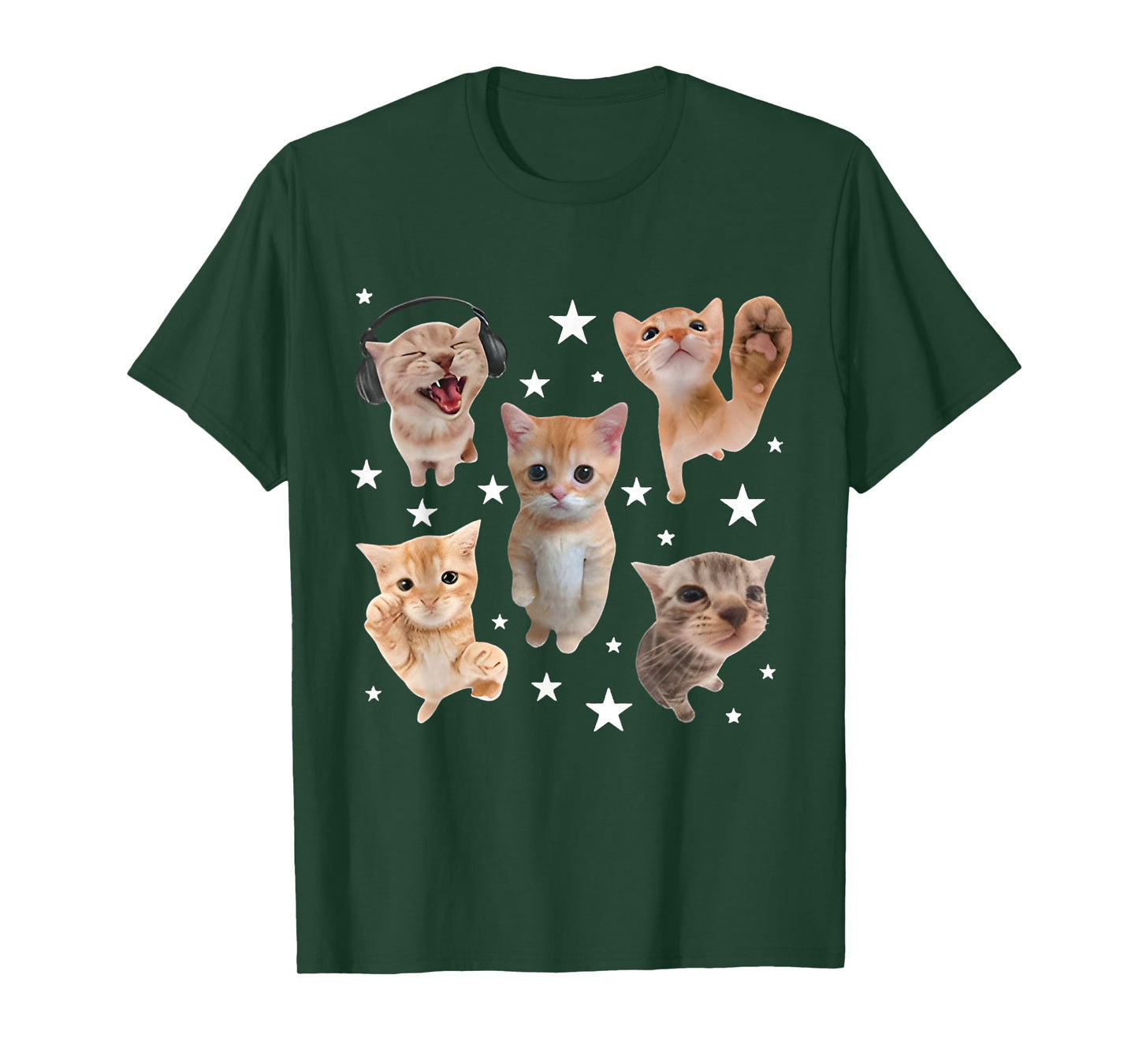 Funny Cat Meme Cute Kitty Kitten for Men Women T-Shirt