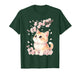 Cute Sakura Kitten Cherry Blossom Japanese Kawaii Anime Cat T-Shirt