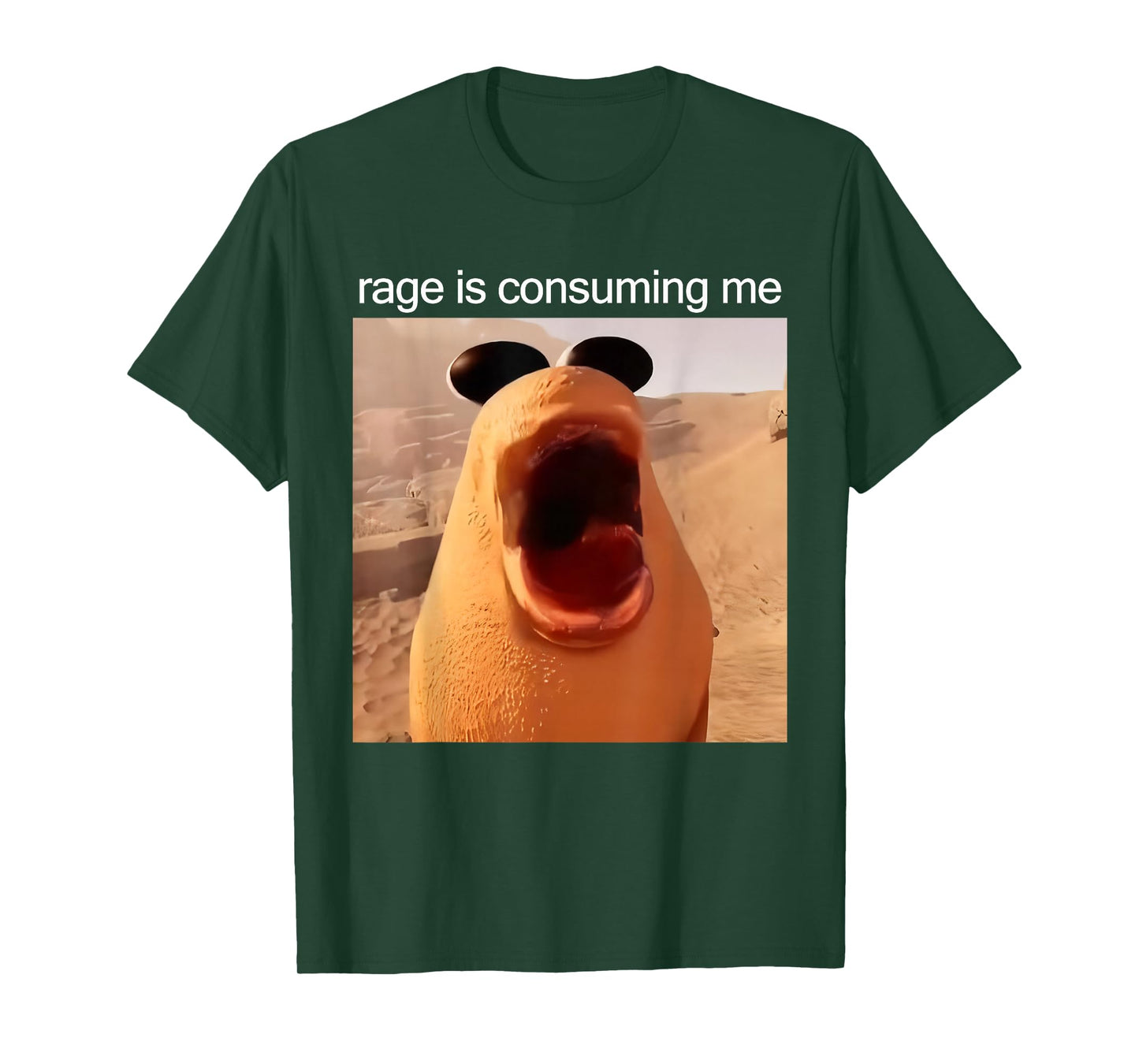 Rage is Consuming Me Marcus The Worm Meme T-Shirt
