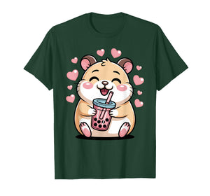 Hamster Bubble Tea Kawaii Boba T-Shirt