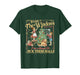 Funny Christmas Holiday from The Windows to The Walls Retro T-Shirt