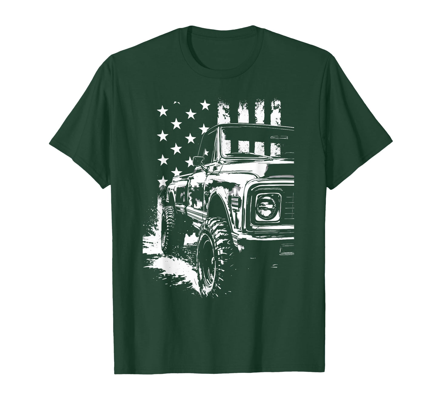 1967-1972 Second Generation K10 / C10 4x4 Stepside USA K10 T-Shirt