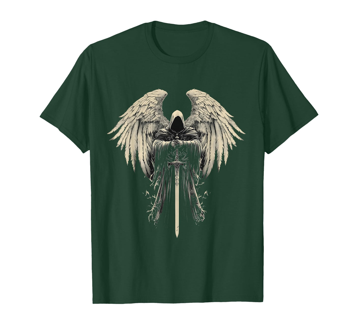 Archangel Gabriel Christian Angel Catholic Warrior T-Shirt