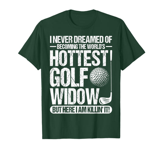 Hottest Golf Wife Humor Funny Gifts T-Shirt