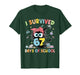 I Survived 67 Days of School Funny 67 Teachers Students Meme T-Shirt