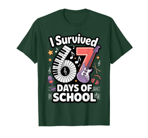 I Survived 67 Days of School - Teachers Students Music Class T-Shirt